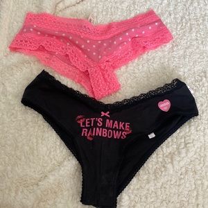 Victoria’s Secret and Pink panties